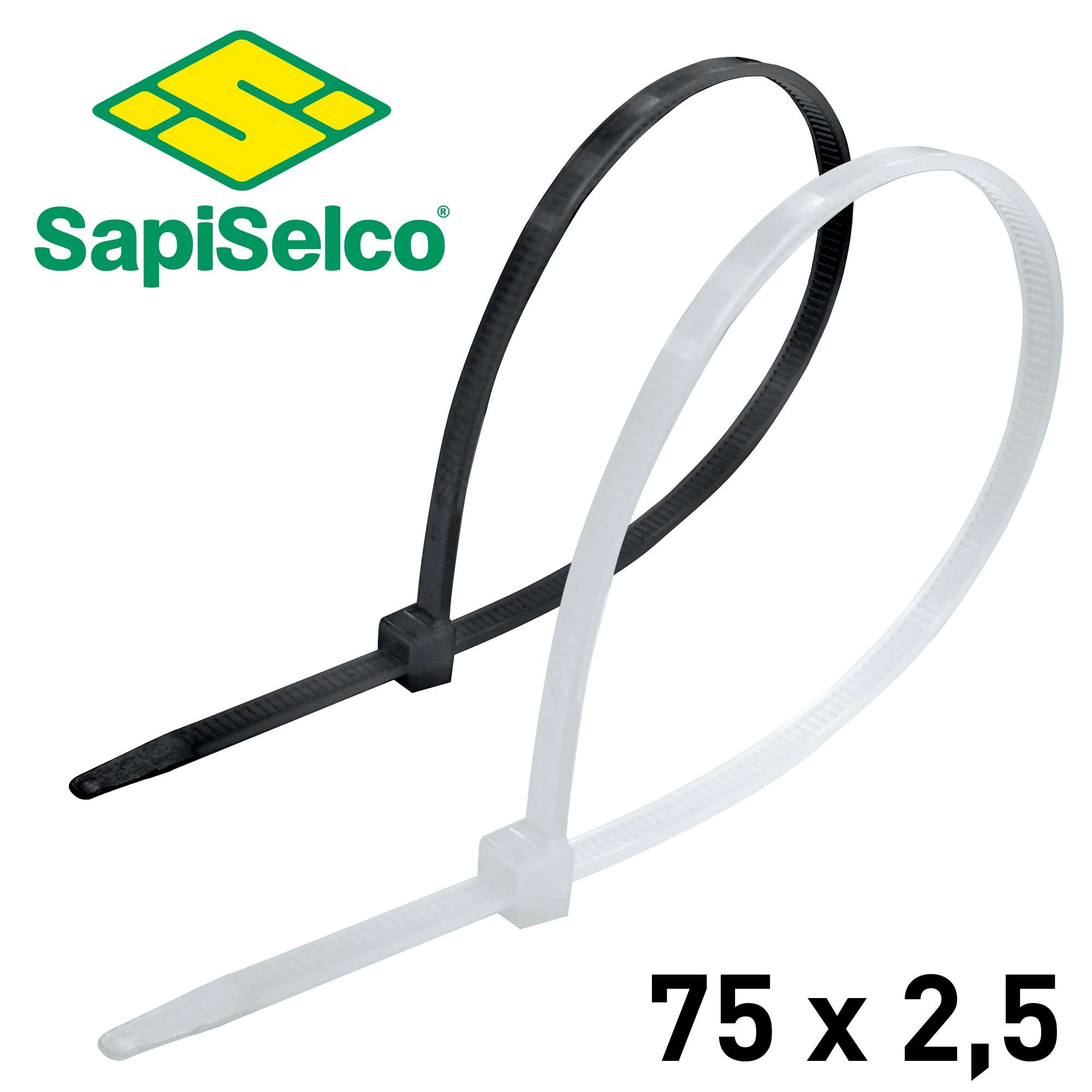 COLIER PLASTIC 75 x 2,5