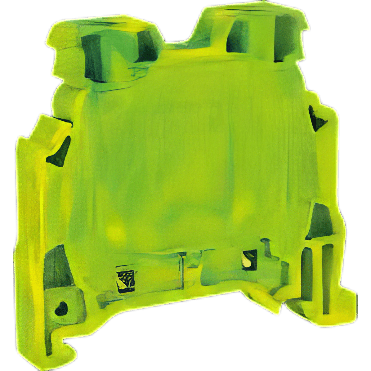 MTK 2,5/4mm² clema impamantare verde-galben