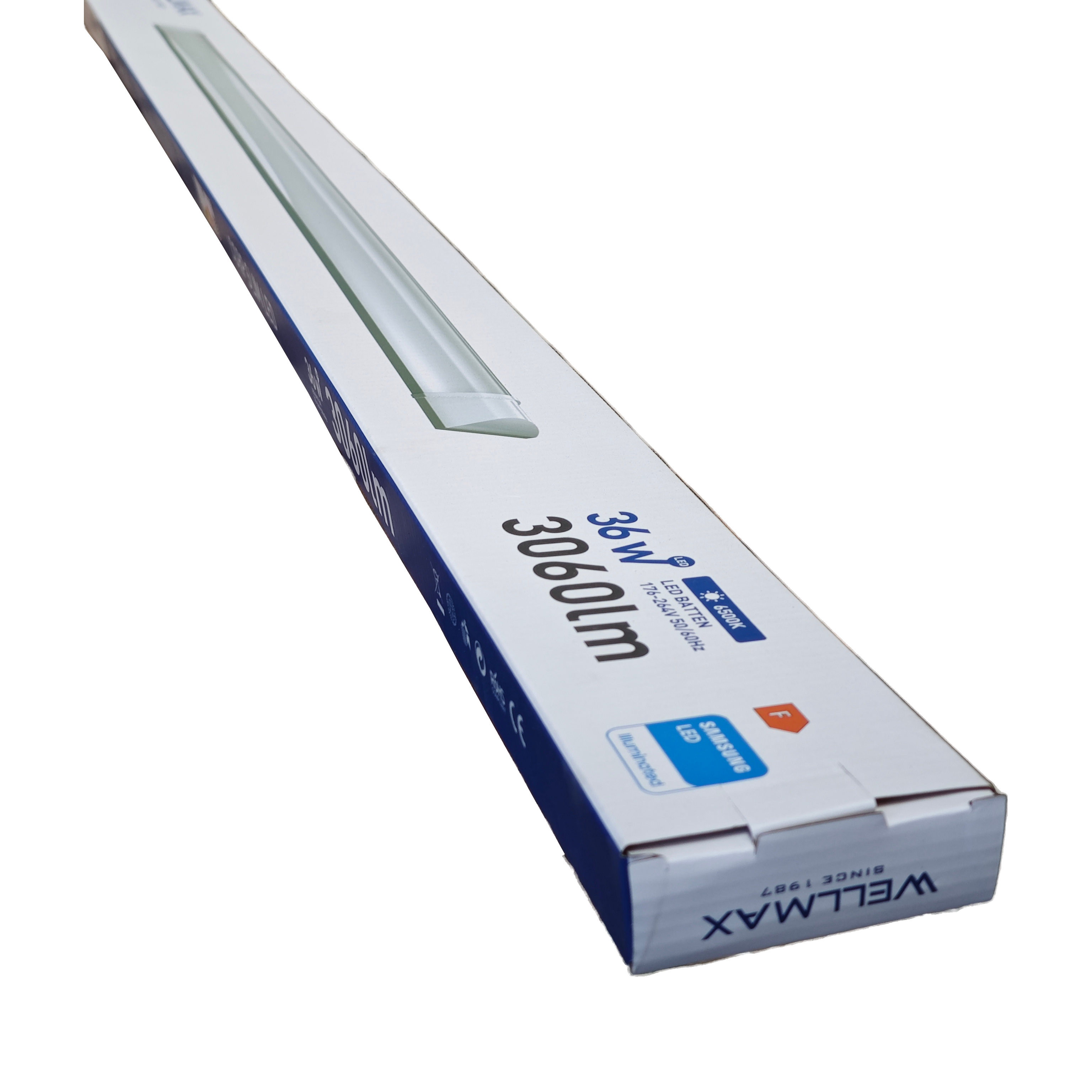 CORP LINIAR SLIM LED SAMSUNG 36W 6500K - 120CM