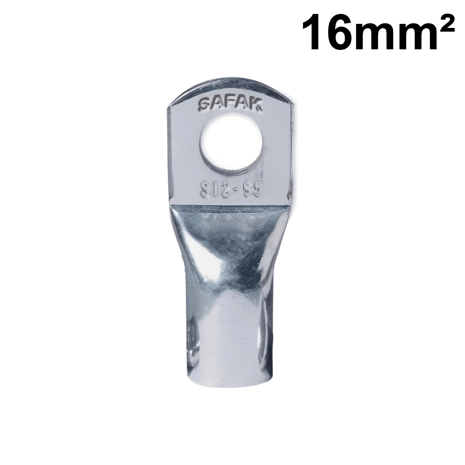 Papuc de cupru sectiune 16 mm² gaura M6