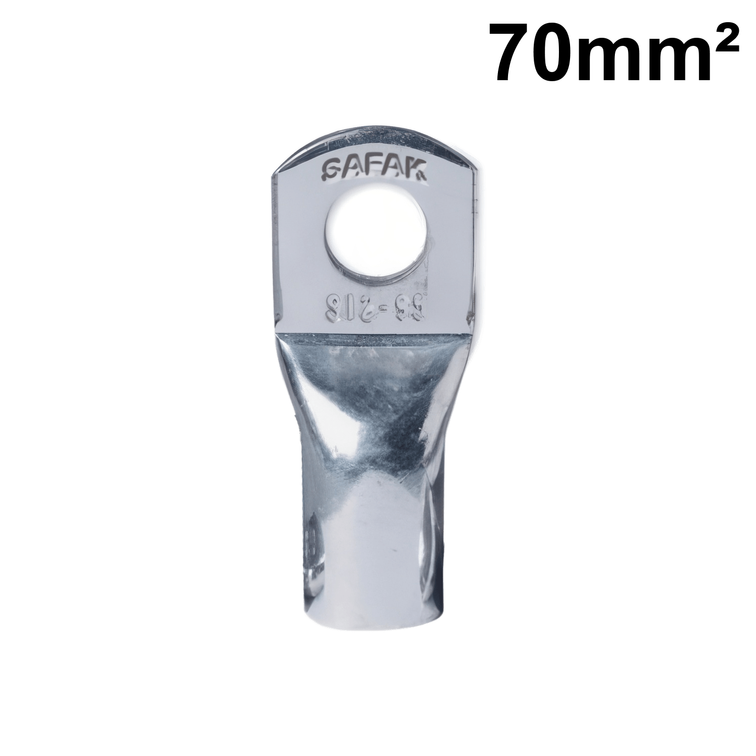Papuc de cupru sectiune 70 mm² gaura M10