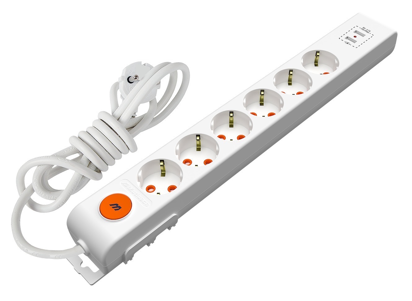 PRELUNGITOR 6P 3MT + INTRERUPATOR