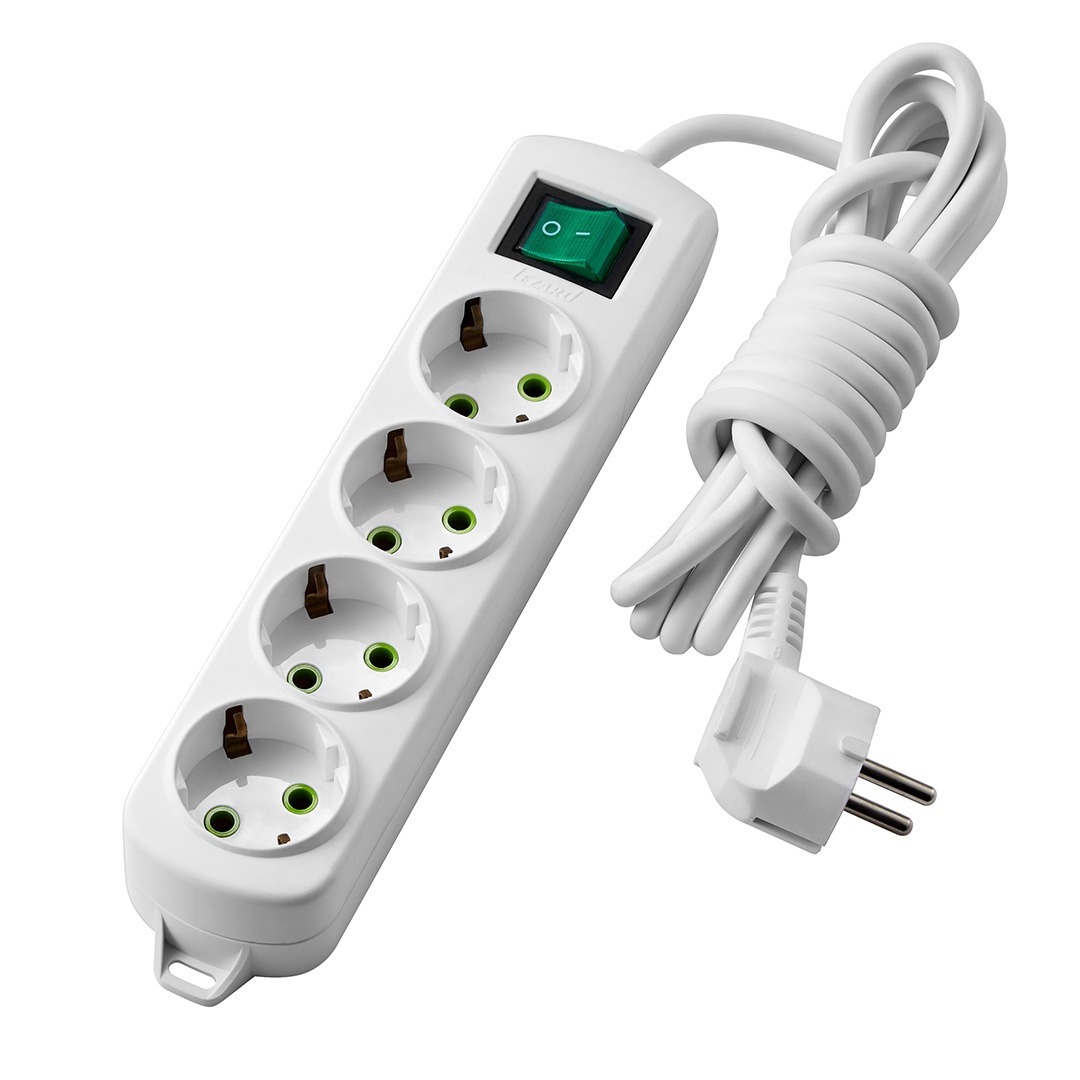 LETITIA PRELUNGITOR 4P (3X1,5MM²) + INTRERUPATOR