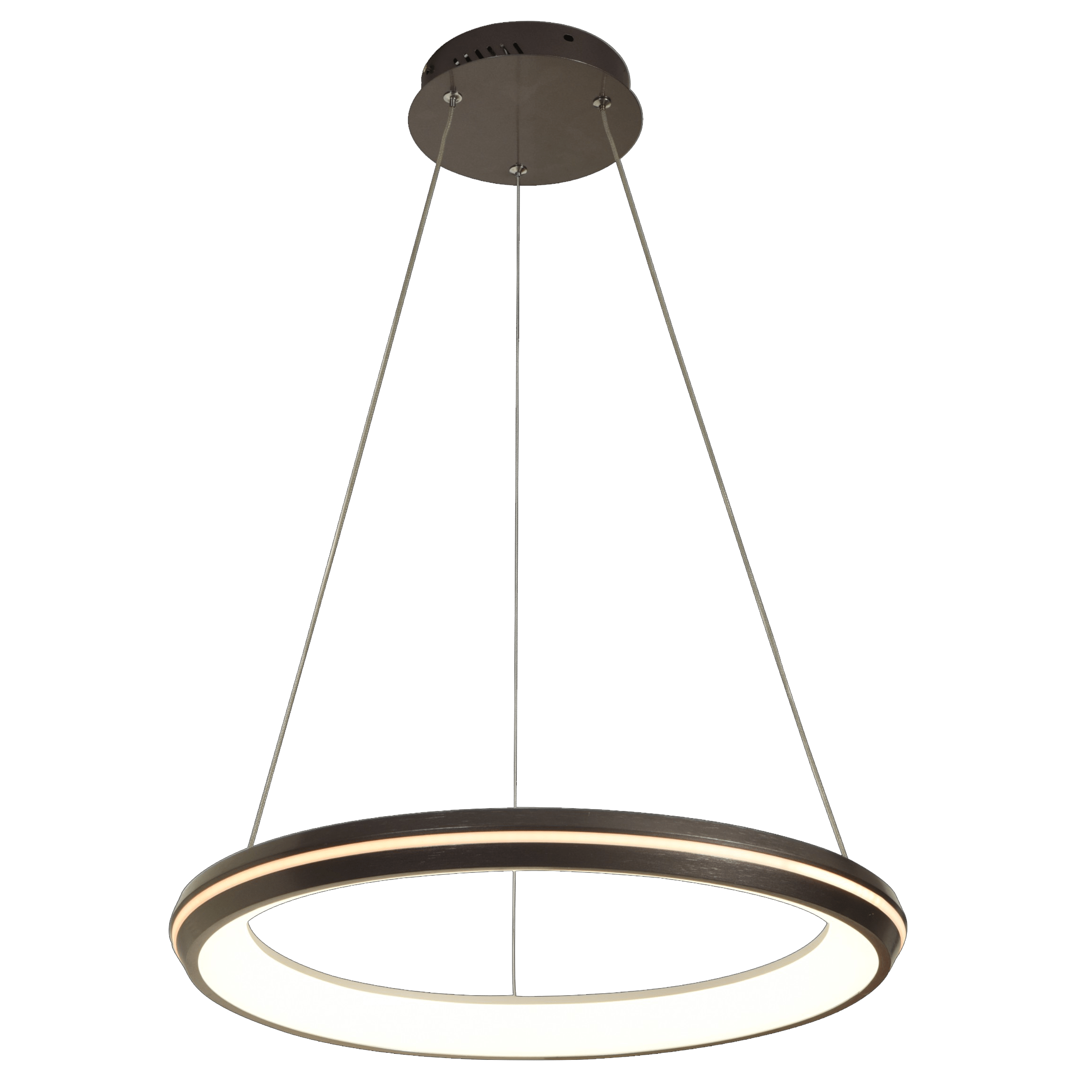 PLAFONIERA LED SUSPENDATA REGLABILA 3 CULORI 2x60W + TELECOMANDA