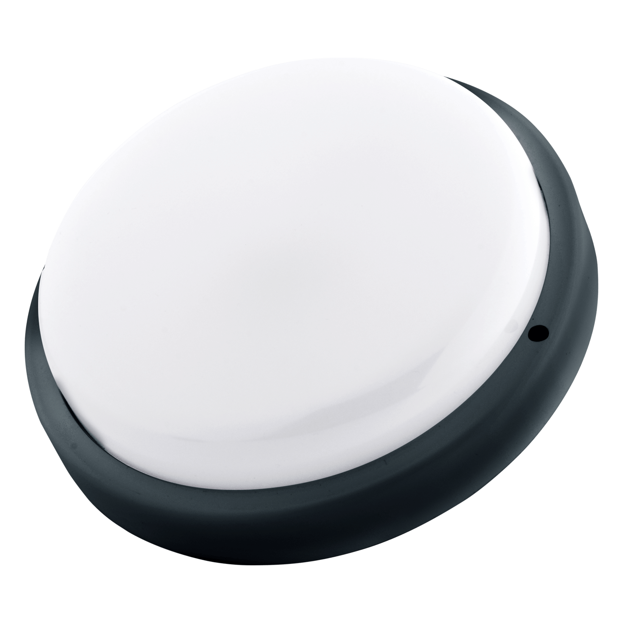 LAMPA BAT LED 12W 6500K, ROTUNDA, PT, NEAGRA