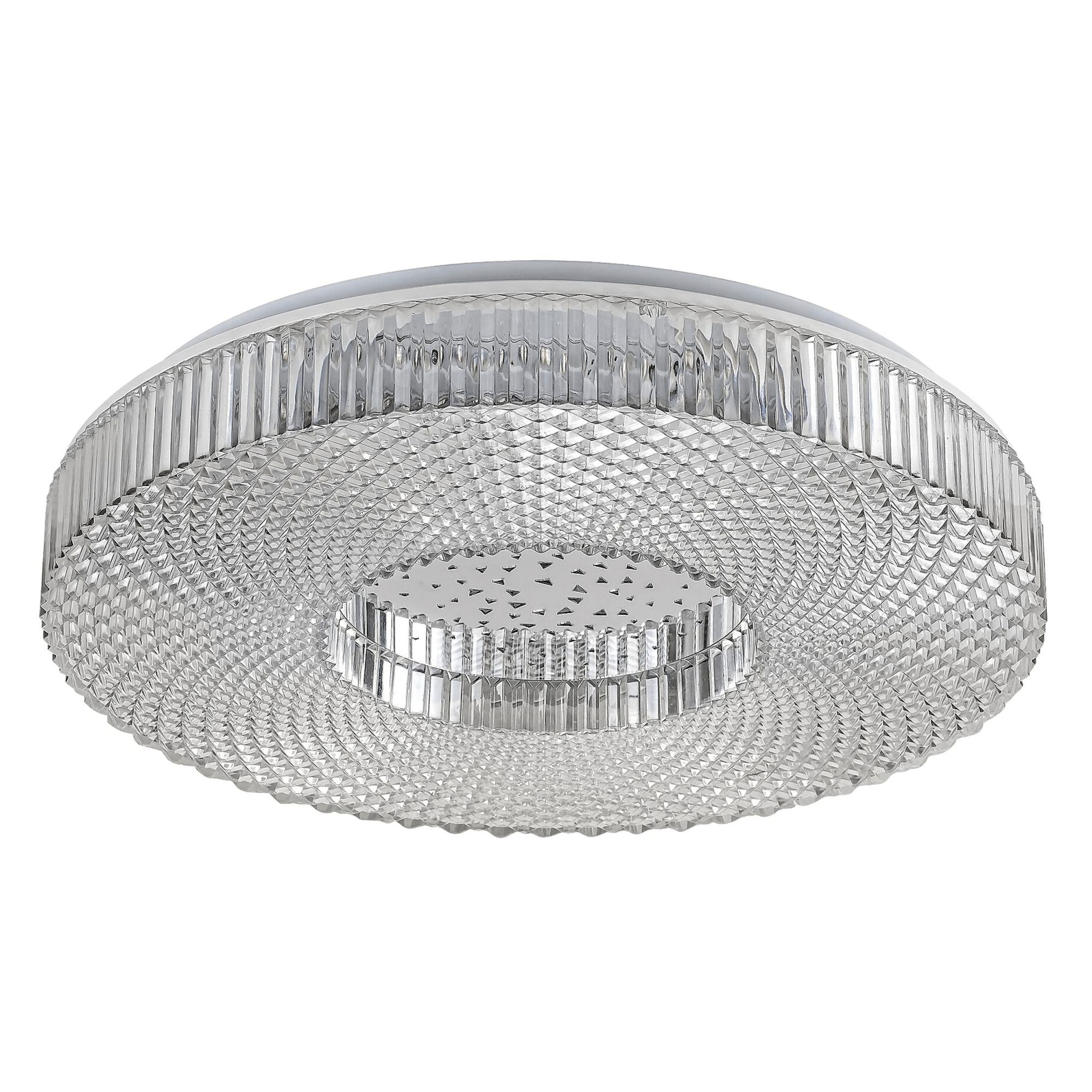 PLAFONIERA LED 3 CULORI 2x30W + TELECOMANDA - 8292