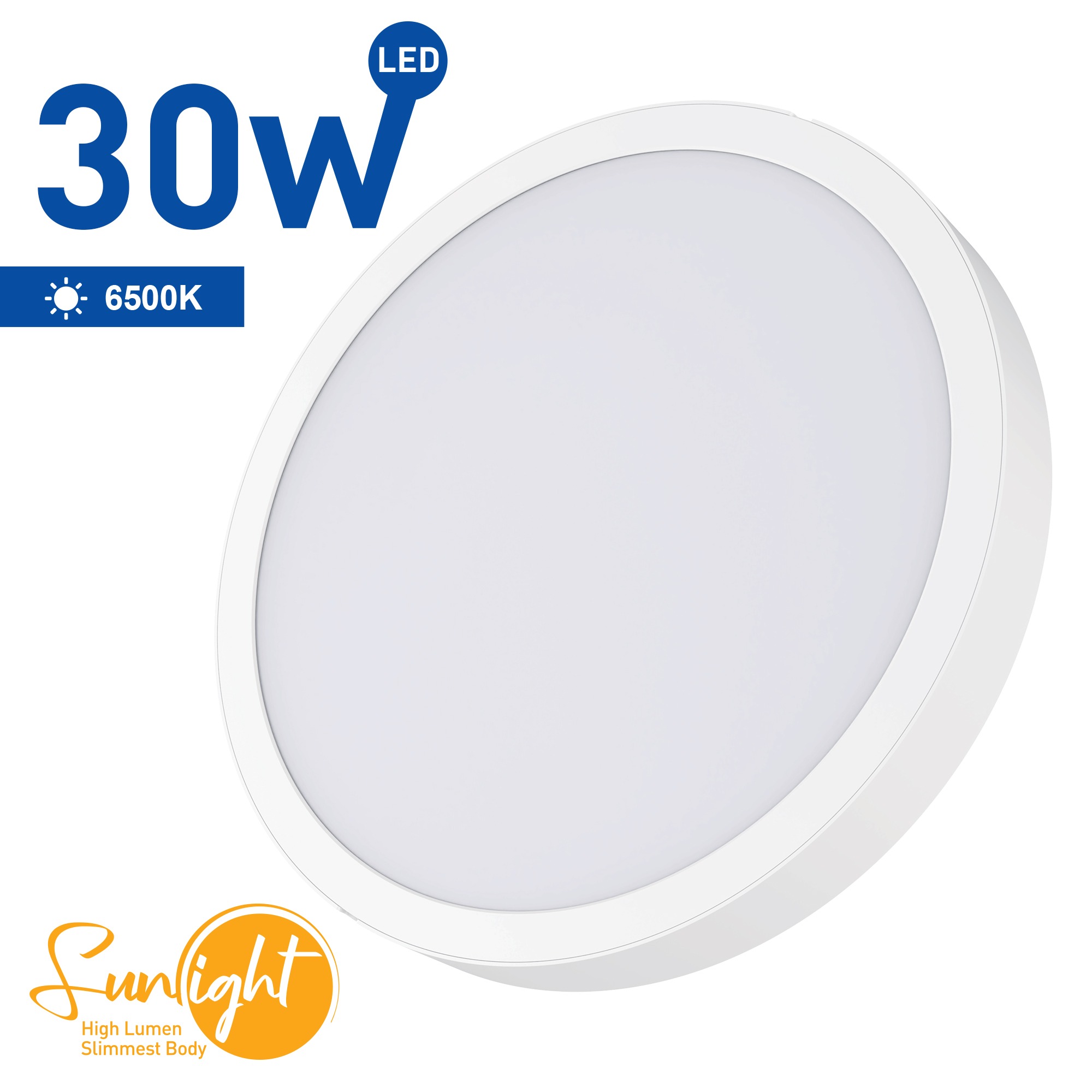 SUNLIGHT SPOT LED SAMSUNG 2 IN 1, 30W 6500K, ROTUND
