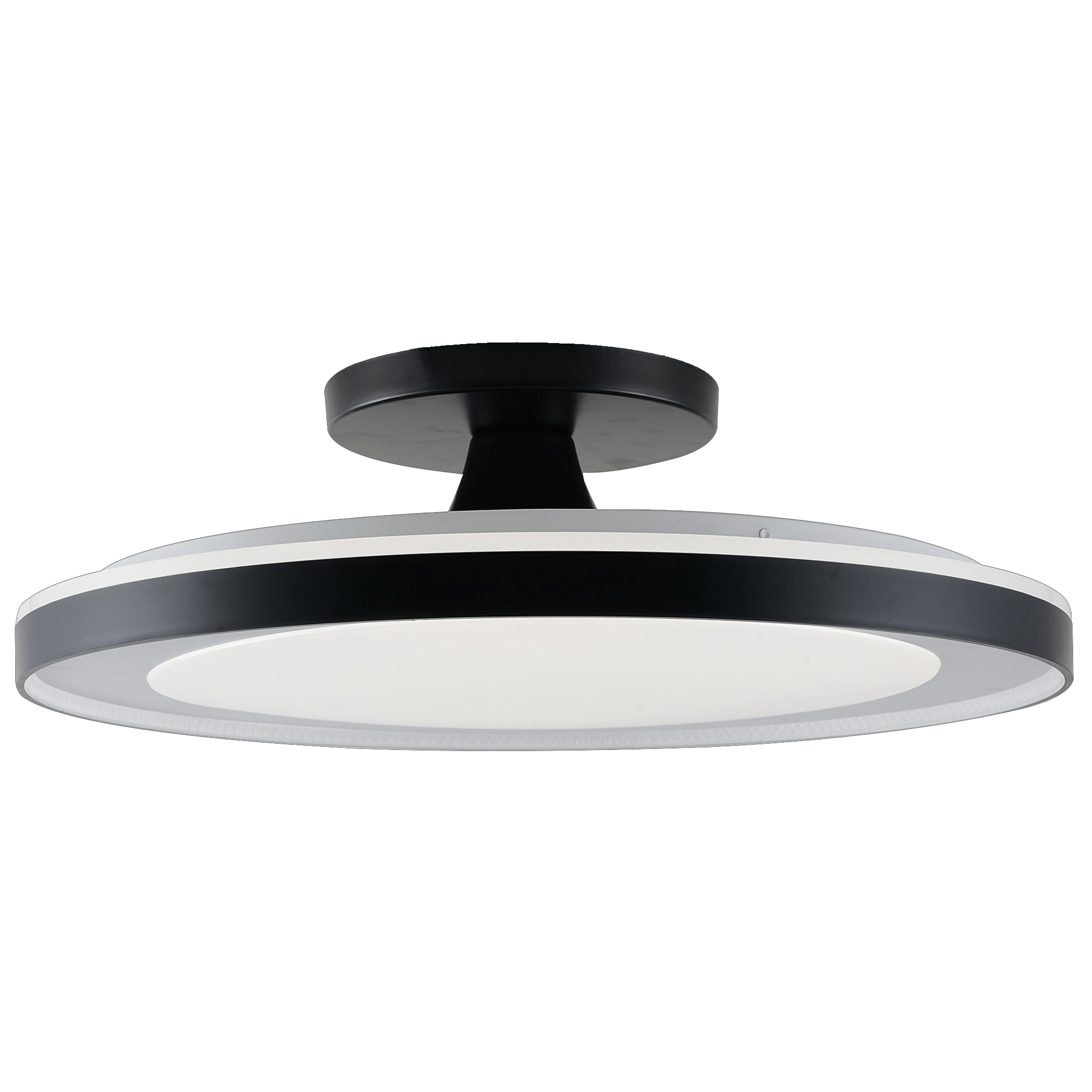 PLAFONIERA LED SUSPENDATA FIXA 3 CULORI 2x24W + TELECOMANDA