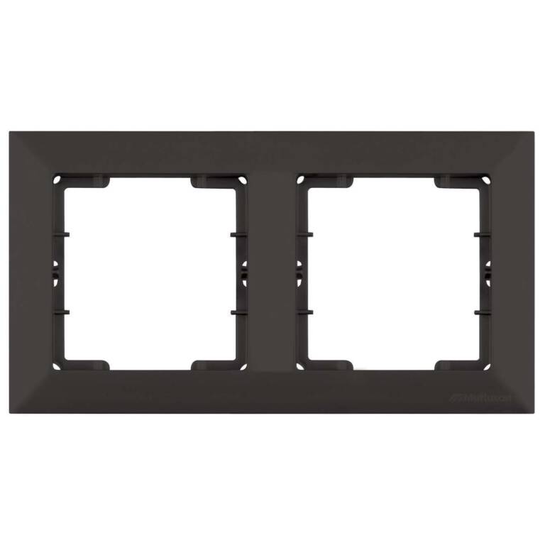 CANDELA NEGRU CATIFEA - RAME 2 POST, ORIZONTAL