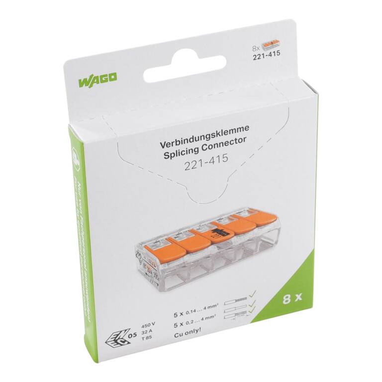 CONECTOR 5P, CONDUCTOR FLEXIBIL/RIGID, 0,5-4 MMP