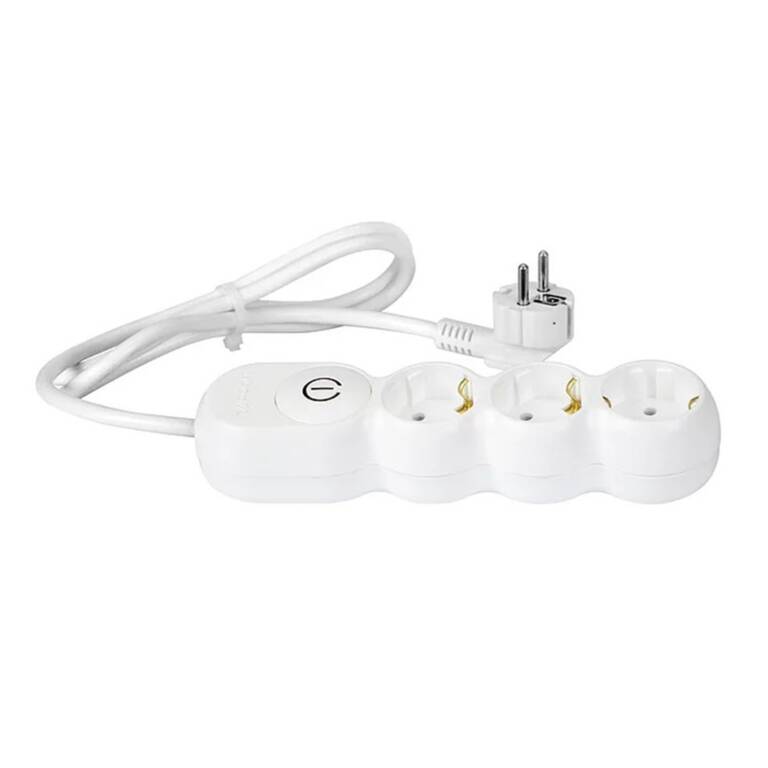PRELUNGITOR 3x1,5 ALB 3 PRIZE INTRERUPATOR