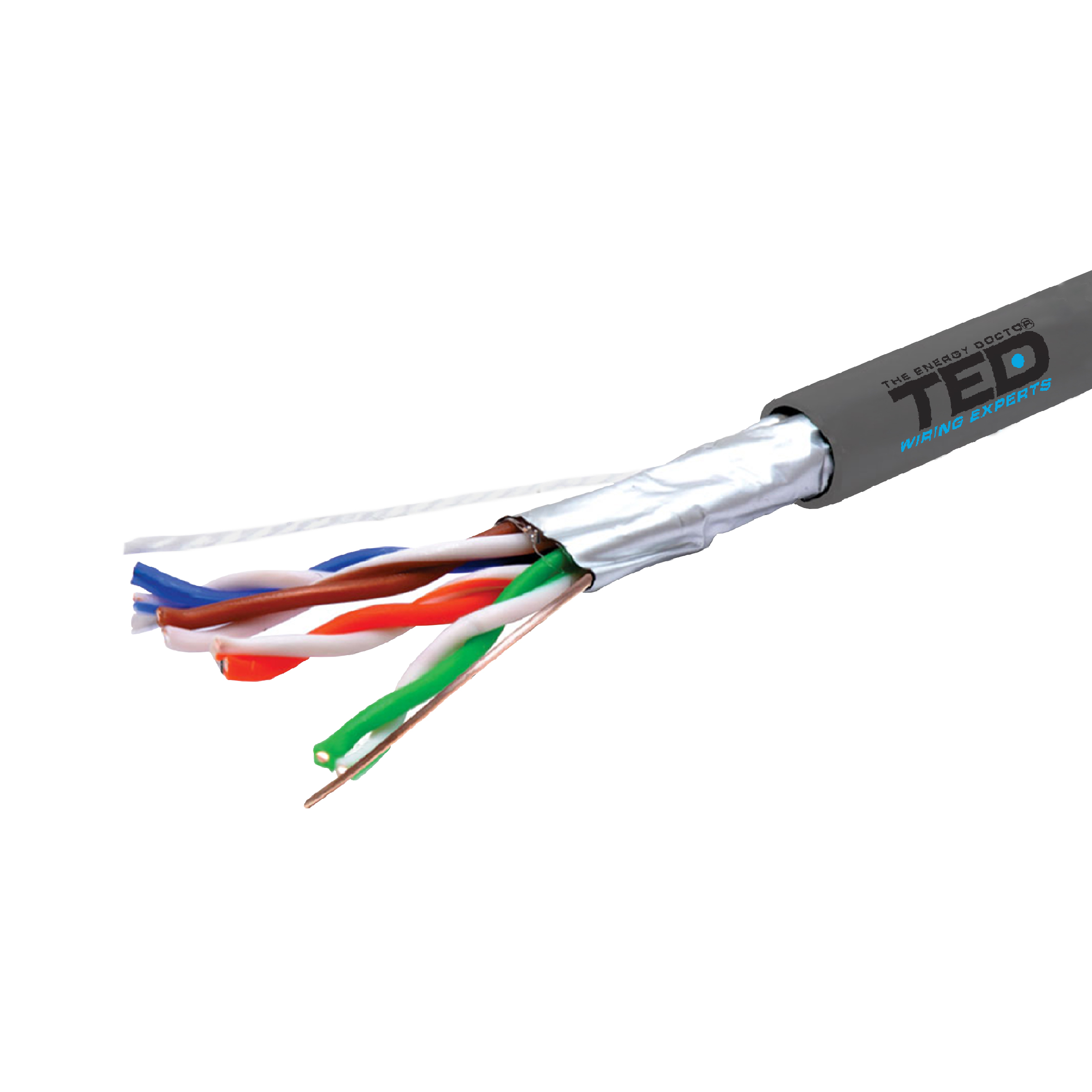 CABLU FTP CAT 5E CUPRU INTEGRAL 0.52 24AWG FLUKE PASS WIRE EXPERT