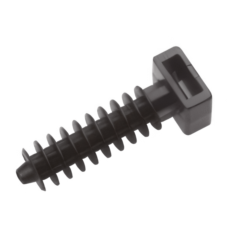 Suport coliere plastic cu fixare in perete 10 x 43