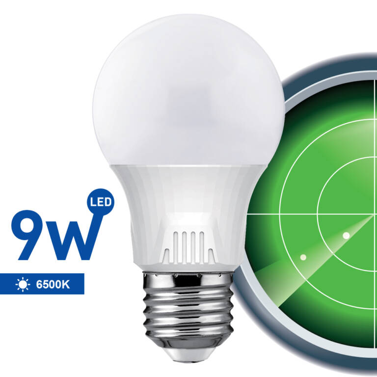 BALLET BEC LED 9W E27 6500K A60, CU SENZOR