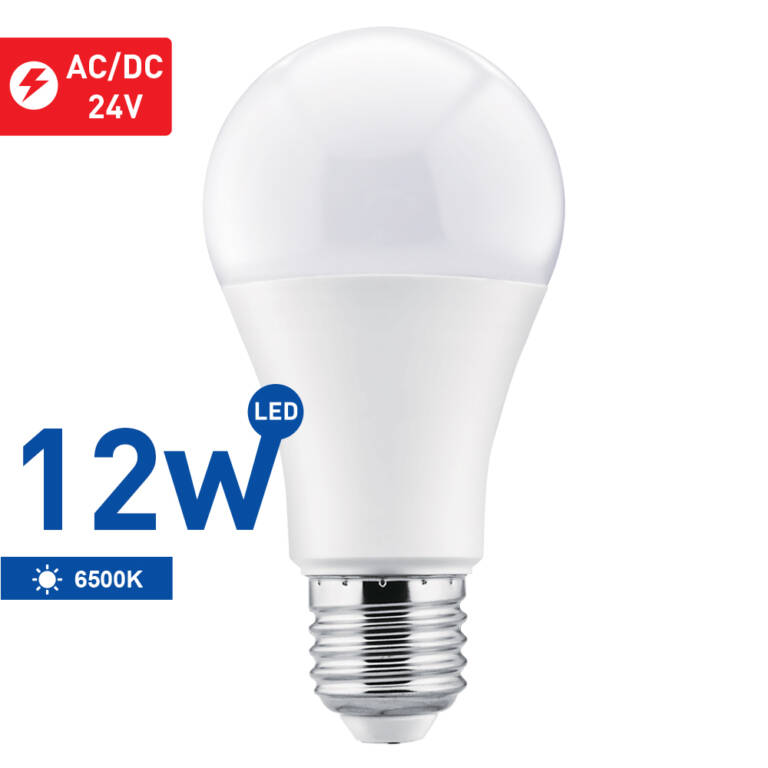 BEC LED 12W (24V) E27 A60 6500K