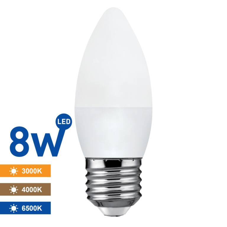 BEC LED SAMSUNG LUMANARE 8W C37 E27