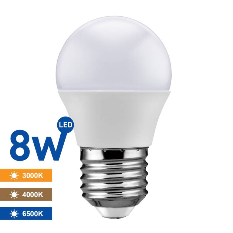 BEC LED SAMSUNG SFERIC 8W G45 E27