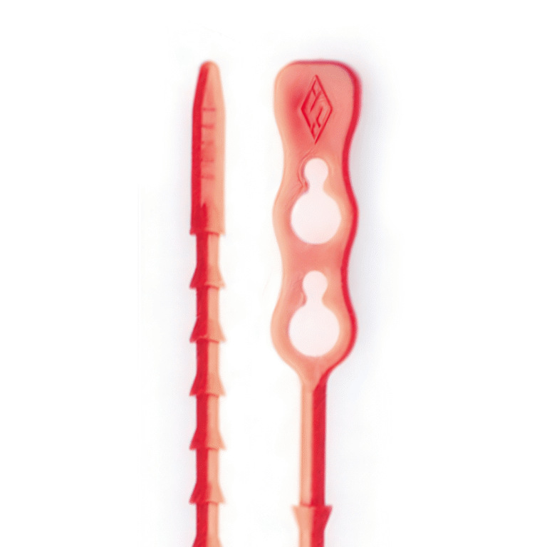 Colier reutilizabil tip click 240 x 3,8 - rosu