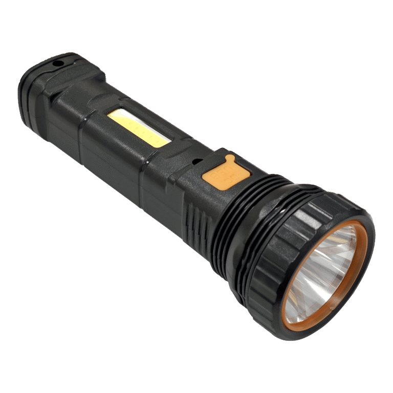 LANTERNA LED USB+SOLAR, 120lm, NEGRU