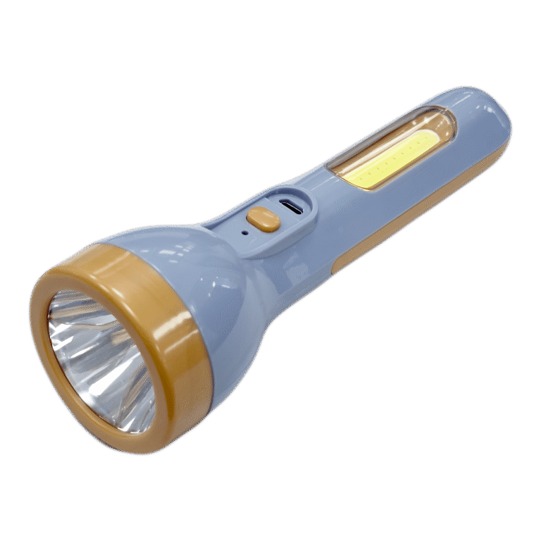 LANTERNA LED USB COB LATERAL, GRI