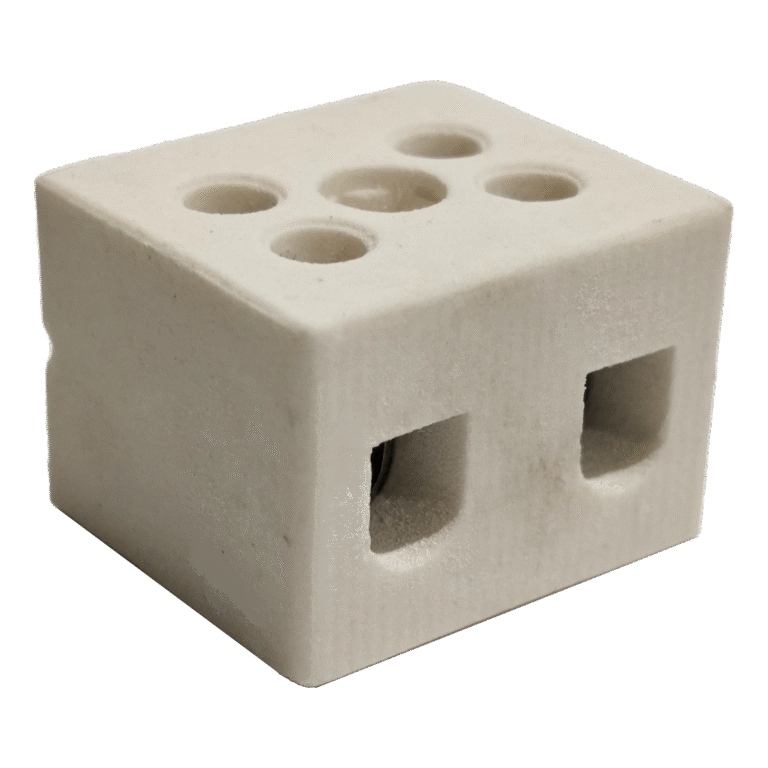 CONECTOR CERAMICA 2 POLI - 6mm?