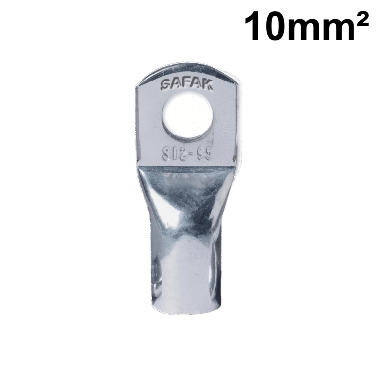 Papuc de cupru sectiune 10 mm? gaura M5