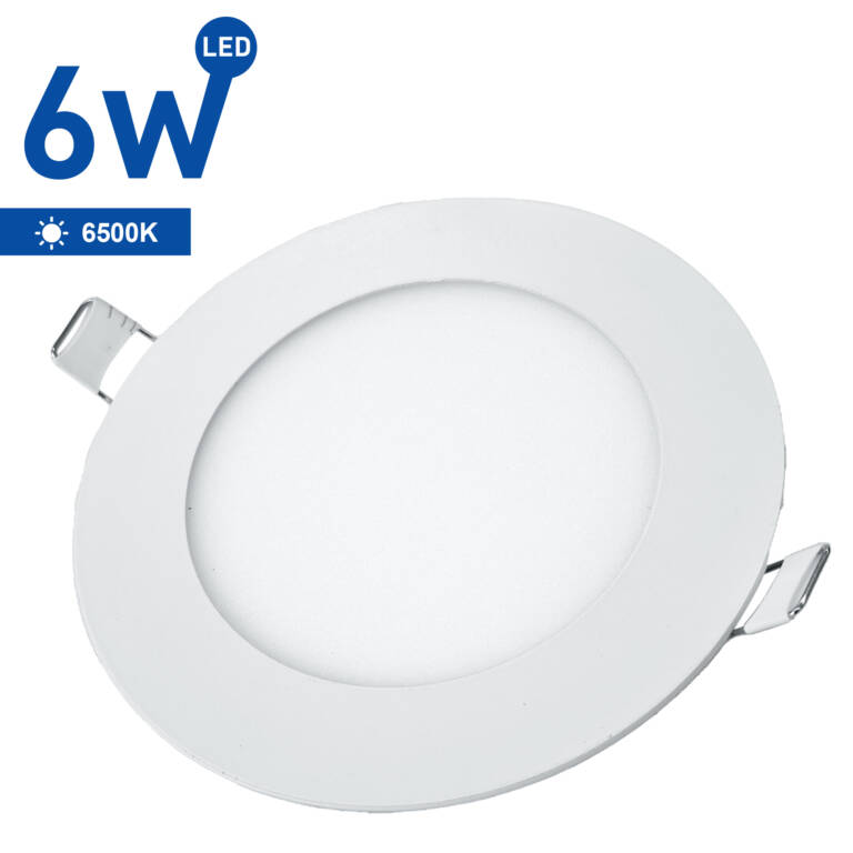 SPOT LED SLIM SAMSUNG 6W 6500K, ROTUND, ST