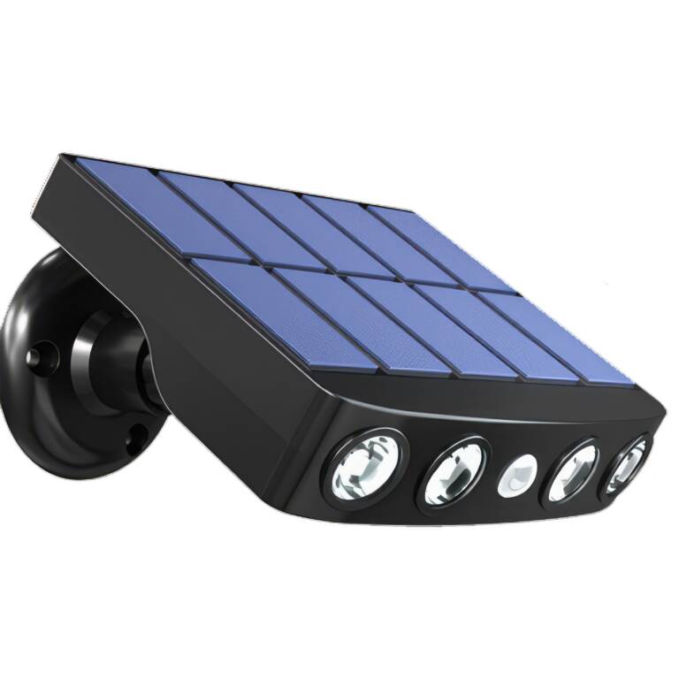 PROIECTOR LED 10W SENZOR + PANOU SOLAR 6500K