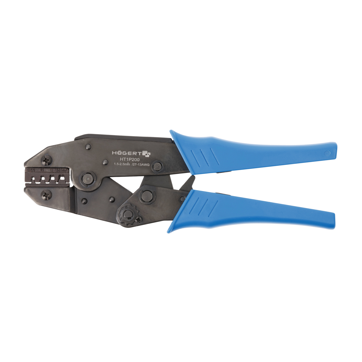 CLESTE DE SERTIZAT CONECTORI NEIZOLATI 0.1-2.5MM